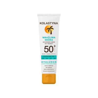 Kolastyna Wrażliwa Skóra ochronny krem do twarzy SPF50+ 50ml