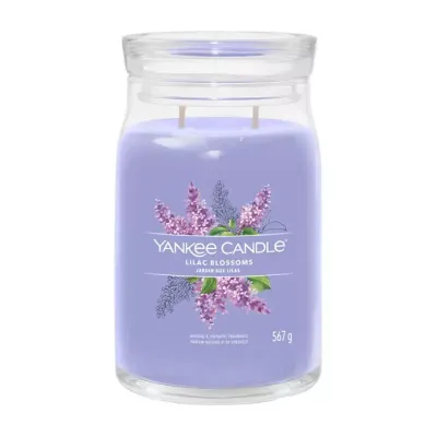 Yankee Candle Signature duża świeca zapachowa Lilac Blossom 567 g