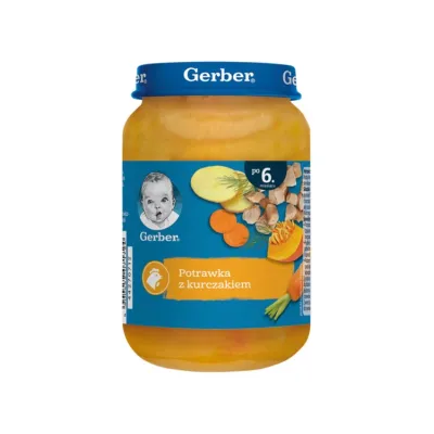 Gerber obiadek po 6 miesiącu Potrawka z kurczakiem 190g