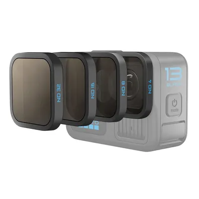 Zestaw 4 Filtrów Szarych ND4, ND8, ND16, ND32 do GoPro HERO 13 Black