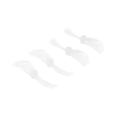 Śmigła Gemfan 40mm 2-łopatkowe (wał 1,0mm 4 sztuki) - przezroczyste