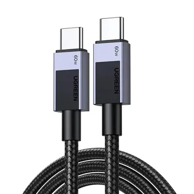 Kabel USB-C do USB-C Ugreen L524 PD 3A 1m (szary)