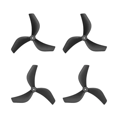 Śmigła Gemfan 2218 3-łopatkowe (wał 1,5 mm) czarne