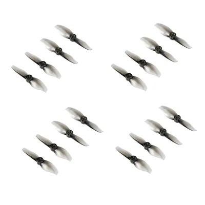 Śmigła Gemfan 2015 2-łopatkowe 16 szt. (wał 1,5 mm) - szare
