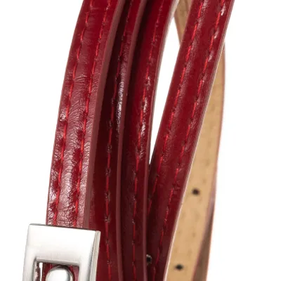 Pasek damski Cavaldi BB-CV-11 RED 105 czerwony