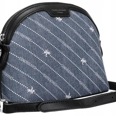 Listonoszka niebieska David Jones imitacja jeansu CH21050 BLUEJEAN