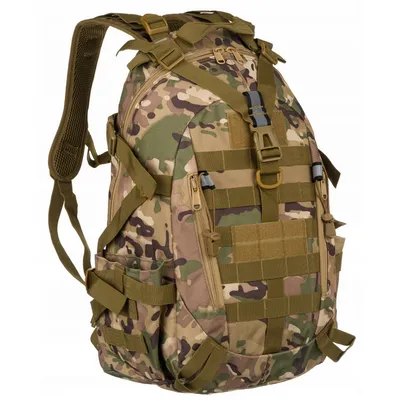 Plecak militarny Peterson [DH] BL075 beżowy moro