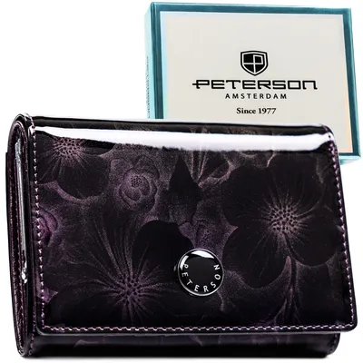 Portfel damski Peterson PTN PS445-FDS fioletowy
