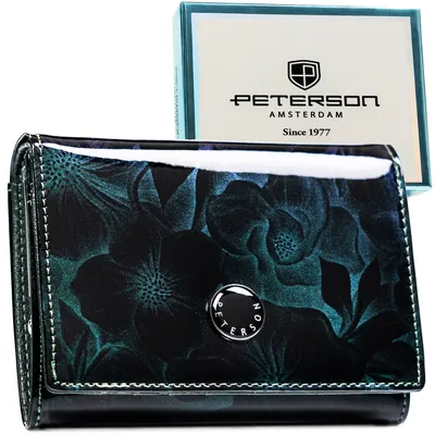Portfel damski Peterson PTN PS445-FDS zielony