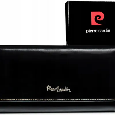 Portfel czarny Pierre Cardin [DH] 322 456 PSP520.2