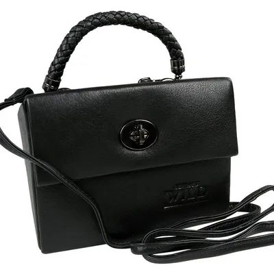 Listonoszka skórzana Always Wild 2124-NDM BLACK czarna
