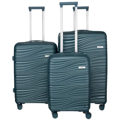 Zestaw walizek Peterson PTN WA06-SET3 zielony