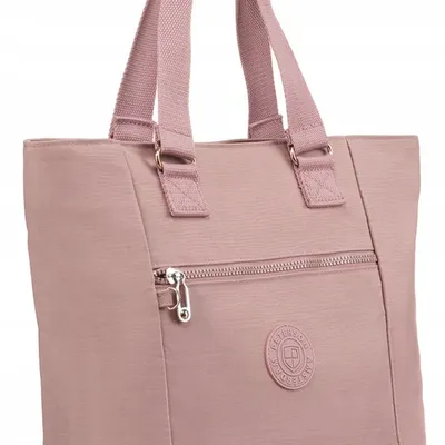 Shopperka damska Peterson PTN 3301-CO lilowa