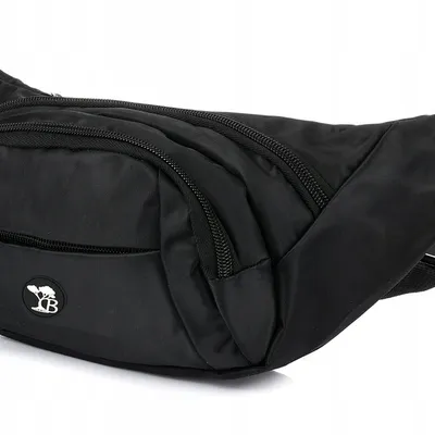 Saszetka czarna unisex Beltimore C28