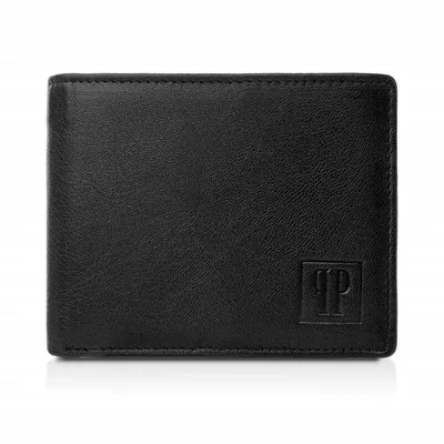 Portfel skórzany PAOLO PERUZZI RFID T-67-BL czarny