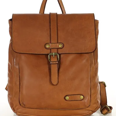 Plecak damski MARCO MAZZINI v135b camel