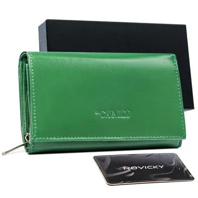 Portfel damski zielony Cavaldi RD-21-GCL-0832 TURQU
