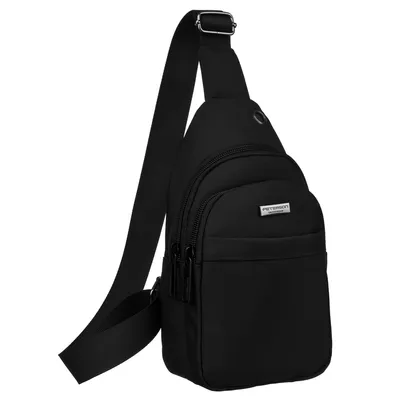 Mała torba na ramię Peterson PTN-73209 czarna