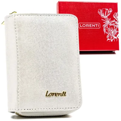 Portfel damski Lorenti 5157-BRS srebrny