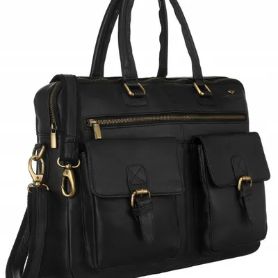 Torba na laptopa Peterson PTN LAP-15602-NDM czarna