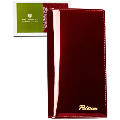 Portfel damski Peterson PTN BC-421431 bordowy