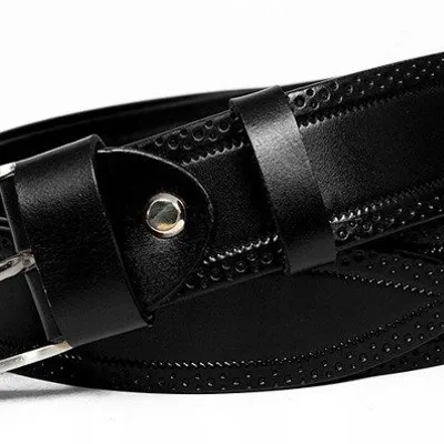 Pasek męski Rovicky czarny PRS-07-BGE BLACK