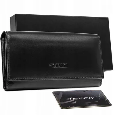 Portfel czarny Cavaldi RD-23-GCL-0962 BLACK