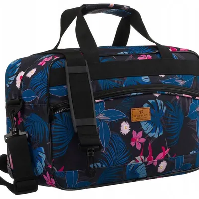 Torba podróżna Rovicky R-TL15608 print granatowa