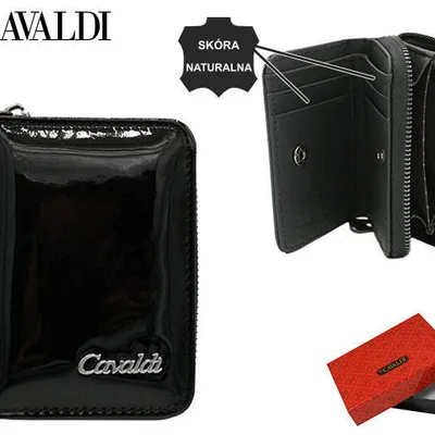 Portfel damski 4U Cavaldi PX33-JMP czarny