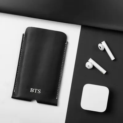 Skórzane etui na IPhone 11 Solier SA58 BLACK czarne