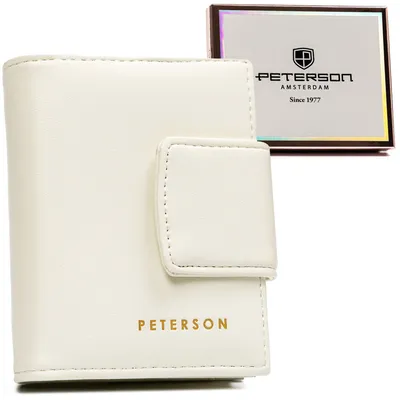 Portfel damski Peterson PTN 42329-F8 biały