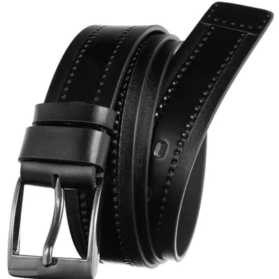 Pasek męski czarny Rovicky PRS-06-G