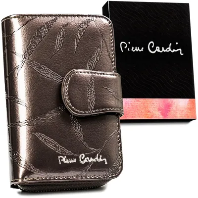 Portfel damski Pierre Cardin 02 LEAF 115 POPIEL