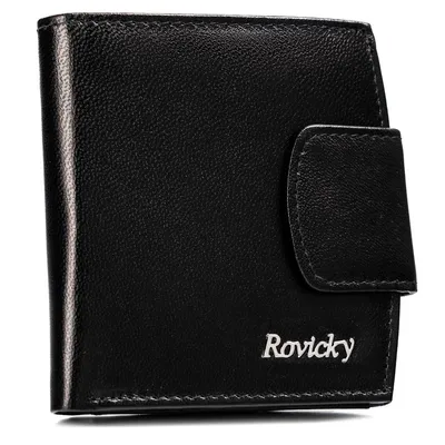 Portfel mały Rovicky R-RD314-GCL czarny
