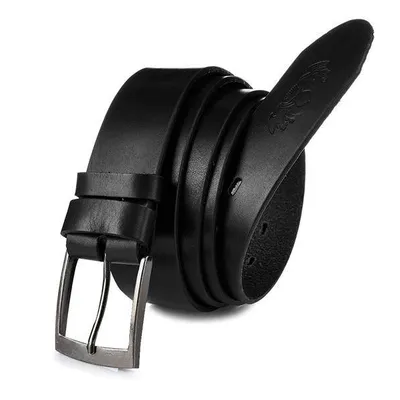 Pasek skórzany BELTIMORE r.90-105 cm E14 czarny