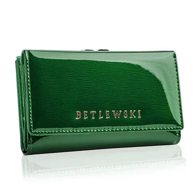 Portfel damski BETLEWSKI ZBPD-BS-108 ZIELONY