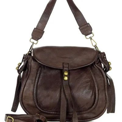 Saddle bag c. brązowy caffe Marco Mazzini v67e
