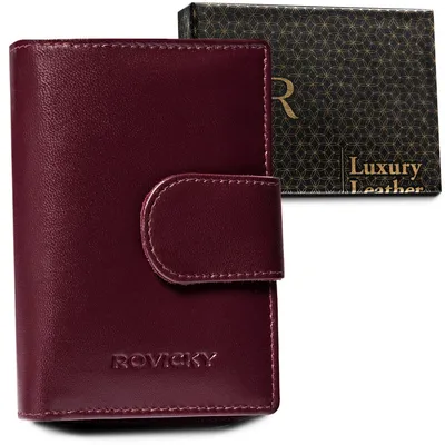 Portfel damski Rovicky R-RD-41-GCL Plum fioletowy