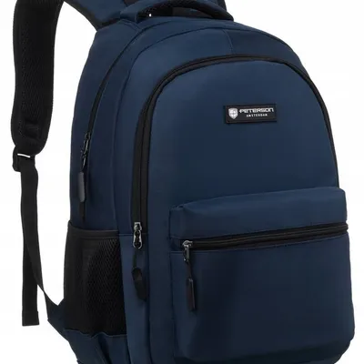 Plecak męski Peterson PTN 79902 granatowy