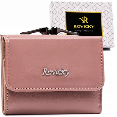 Portfel damski Rovicky RPX-32-ML różowy