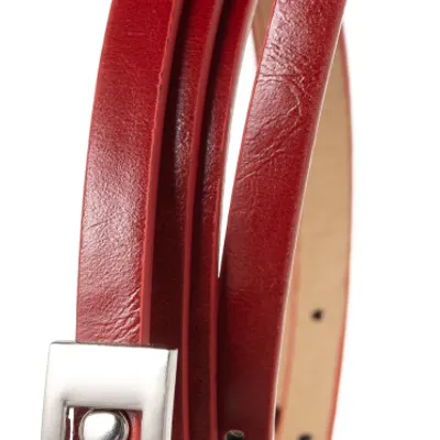 Pasek damski Cavaldi BB-CV-11A RED 105 czerwony