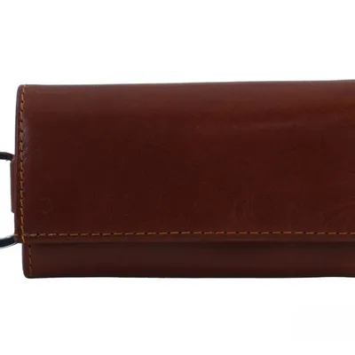Skórzane etui na klucze BARBERINI'S brązowe 7023-6