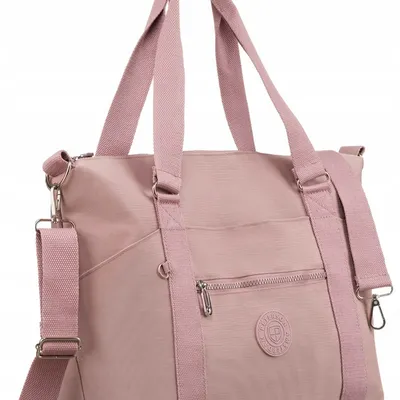 Shopperka damska Peterson PTN 3302-CO liliowa