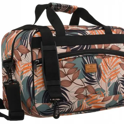 Torba podróżna Rovicky R-TL15608 print beżowy