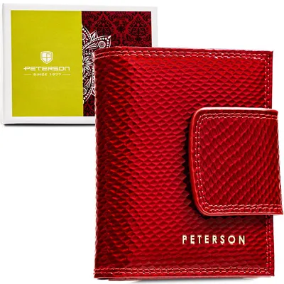 Portfel damski Peterson PTN 42329-DSL czerwony