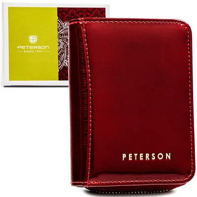 Portfel damski Peterson PTN 5157-SH czerwony