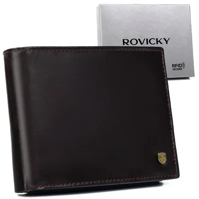Portfel skórzany Rovicky [DH] N992-RVT