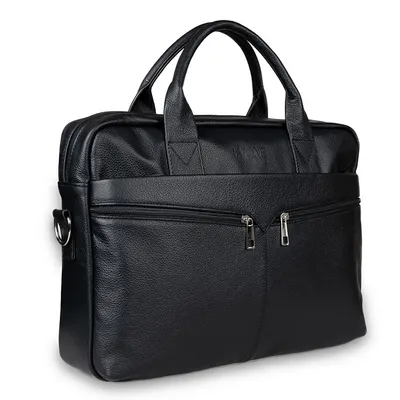 Torba skórzana Pavone Nero Palermo 2492 BL