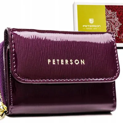 Portfel damski Peterson PTN 423229-SH fioletowy