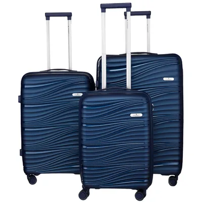 Zestaw walizek Peterson PTN WA06-SET3 granatowy